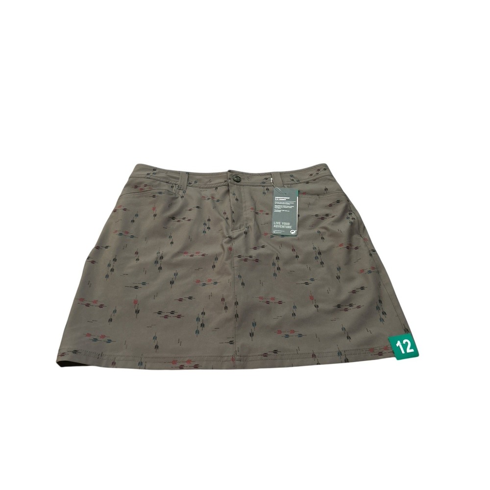 Eddie Bauer Skort Women's Size 12 Adventurer 2.0 Stretch UPF 50 Storm Repel NEW